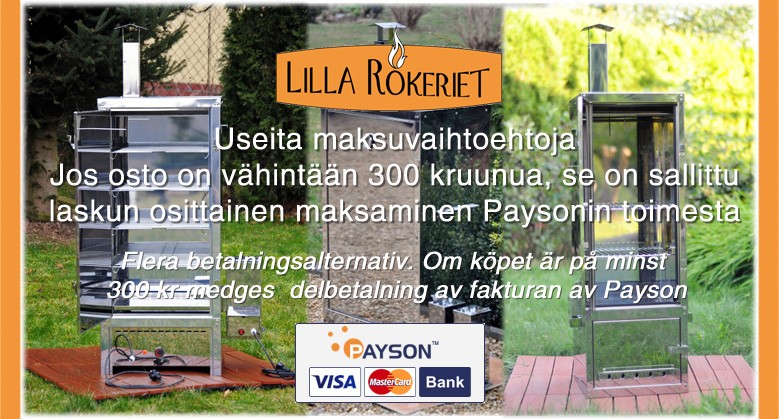 Osittainen maksu on mahdollista